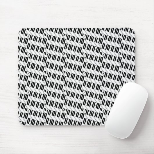 Piano Keys Mousepad (Mit Mouse)