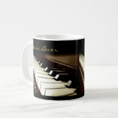 PIANO KEYS Music-Lover Drinking Tasse (Vorderseite Links)