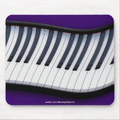 PIANO KEYS MUSIC LOVER Mousepad (Vorne)