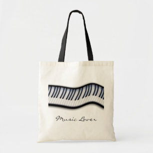 PIANO KEYS Music Lover Tote Bag Tragetasche