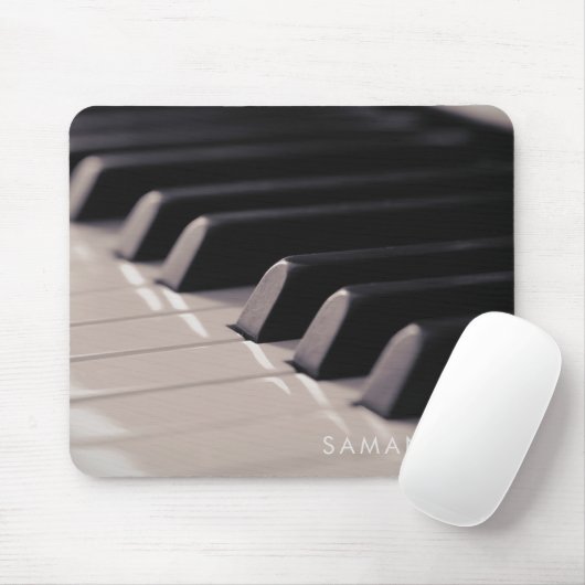 Piano Keys Musician Office Maus Pad Mousepad (Mit Mouse)