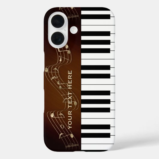 Piano Keys | Musik Case-Mate iPhone Hülle (Rückseite)