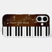 Piano Keys | Musik Case-Mate iPhone Hülle (Rückseite (Horizontal))
