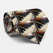 Piano Keys Musikgeschenke Krawatte (Gerollt)