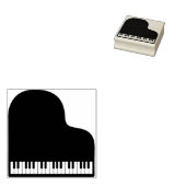 Piano Keys Musikinstrument Gummistempel (Stempel)