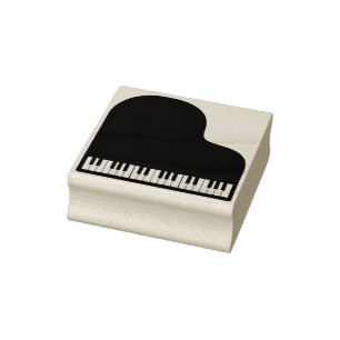 Piano Keys Musikinstrument Gummistempel