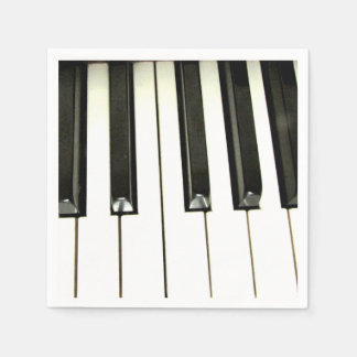 Piano Keys napkin Serviette