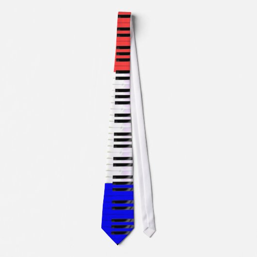 Piano Keys Necktie Krawatte (Vorderseite)