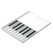 Piano Keys Notizblock (Linke Seite)
