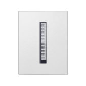 Piano Keys Notizblock (Rotiert)