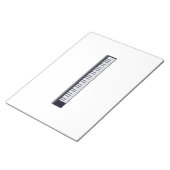 Piano Keys Notizblock (angewinkelt)