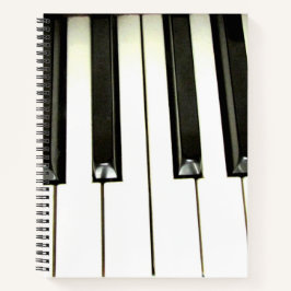 Piano Keys Notizblock