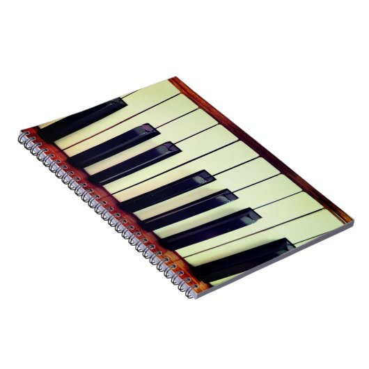 Piano Keys Notizblock (Rechte Seite)