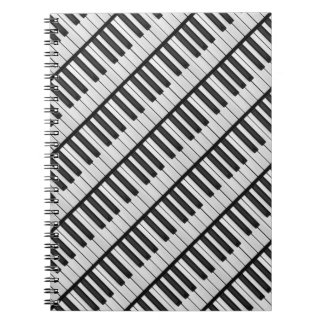 Piano Keys Notizblock