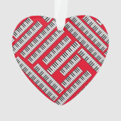 Piano Keys Ornament (Rückseite)