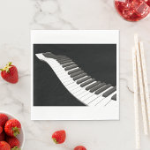Piano Keys Paper Napkins Serviette