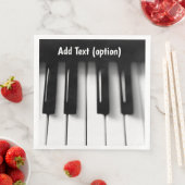 Piano Keys Paper Napkins Serviette (Beispiel)