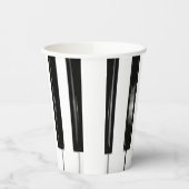 Piano Keys Pappbecher (Links)