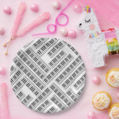 Piano Keys Pappteller (Party)