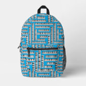 Piano Keys Pattern Bedruckter Rucksack (Vorderseite)