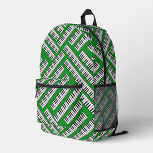 Piano Keys Pattern Bedruckter Rucksack
