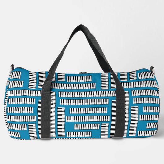 Piano Keys Pattern Duffle Bag (Vorderseite)