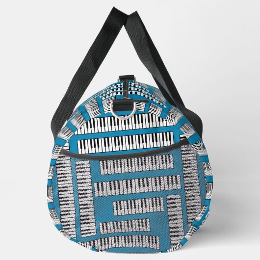 Piano Keys Pattern Duffle Bag (Rechts)