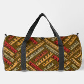 Piano Keys Pattern Duffle Bag (Rückseite)