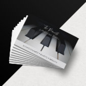 Piano Keys Pianist Business Card Visitenkarte