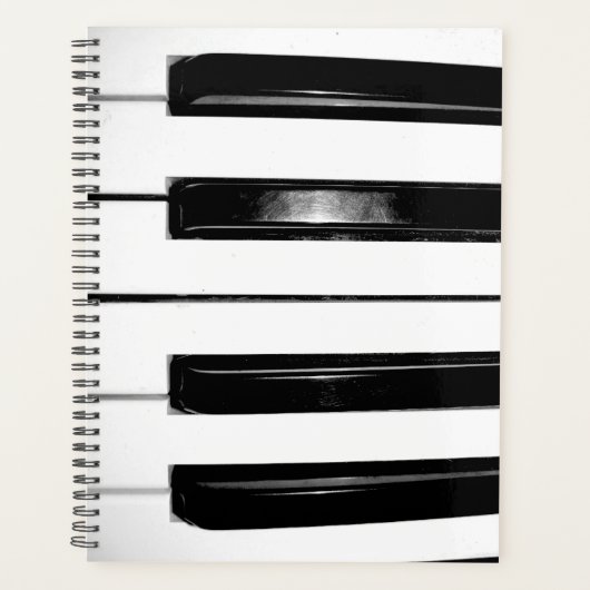 Piano Keys Planner Planer (Vorderseite)