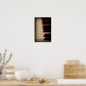 Piano Keys Poster (Küche)