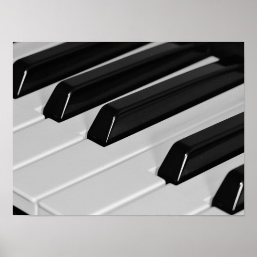 Piano Keys Poster (Vorne)