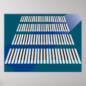 Piano Keys Poster (Vorne)