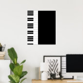 Piano Keys Poster (Heimbüro)