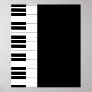Piano Keys Poster
