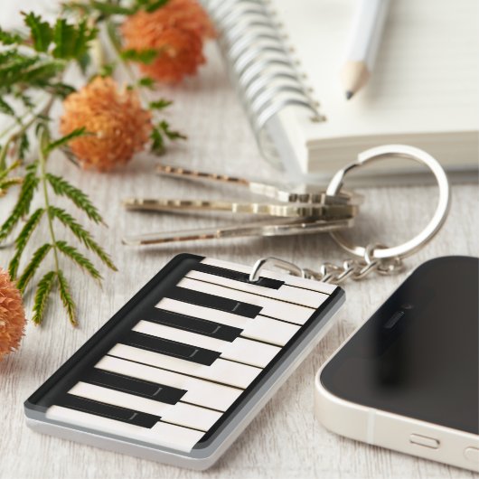 Piano Keys Schlüsselanhänger (Vorderseite rechts)
