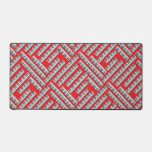 Piano Keys Schreibtischunterlage (Vorderseite)