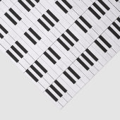 Piano Keys Seidenpapier (Ausschnitt)