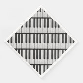 Piano Keys Serviette (Ecke)