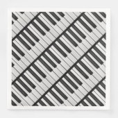 Piano Keys Serviette (Vorderseite)