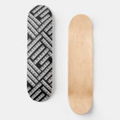 Piano Keys Skateboard (Vorderseite)