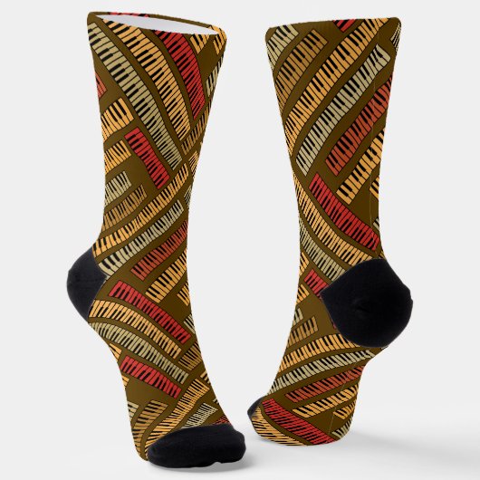 Piano Keys Socken (Gewinkelt)