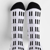 Piano Keys Socken (Oben)