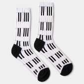 Piano Keys Socken (Rechts)