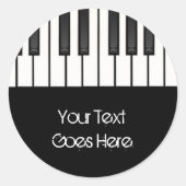 Piano Keys Stickers (Vorderseite)