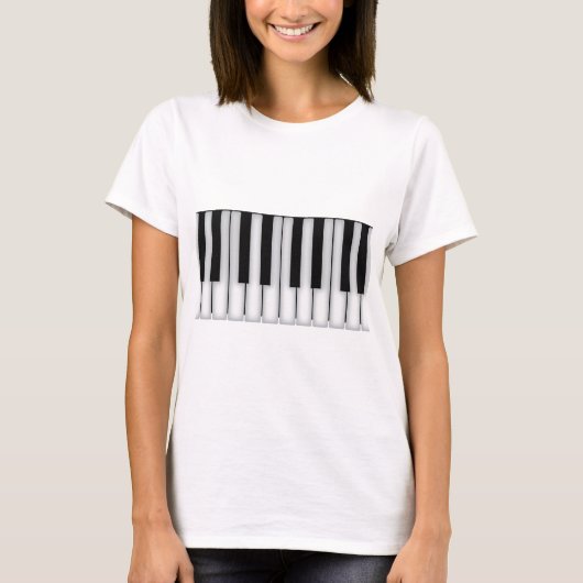 Piano Keys T-Shirt (Vorderseite)