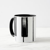 Piano Keys Tasse (Vorderseite Links)