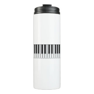 Piano Keys Thermosbecher
