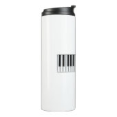 Piano Keys Thermosbecher (Nach links gedreht)