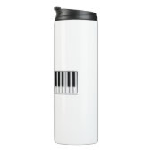 Piano Keys Thermosbecher (Nach rechts gedreht)